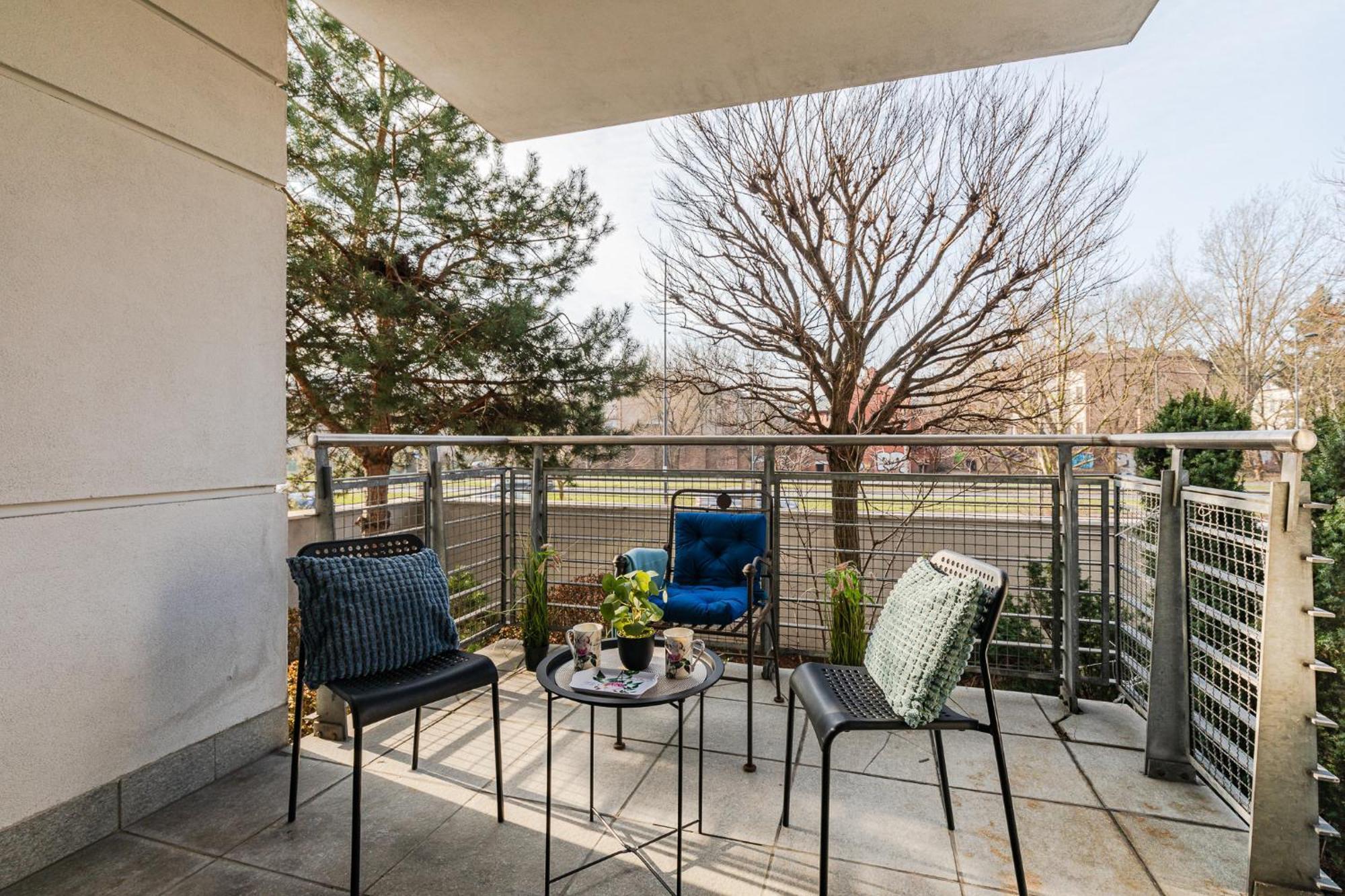Superapart Wilanowska Apt 20 "Pet-Friendly 1Br Home With Patio Warschau Exterior foto